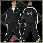 2PAC COLLECTION HEAVYWEIGHT SUIT BIG LOGO BLACK/GREY