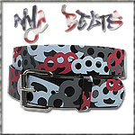 USA-STYLEZ NYC BELT G�RTEL "FISTFULL OF STEEL" BLACK