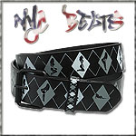USA-STYLEZ NYC BELT G�RTEL "LOVE HUNTER" BLACK
