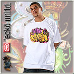 ECKO UNLTD. JERSEY T-SHIRT LOS ANGELES TIMES WHITE