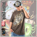 ECKO UNLTD. JERSEY T-SHIRT VENEMOUS LUST COFFEE