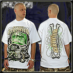FUYA USA JERSEY TEE SHIRT STREET CERTIFIED WHITE