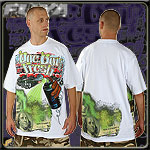 FUYA USA JERSEY TEE SHIRT DOE BOY FRESH WHITE