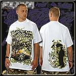 FUYA USA JERSEY TEE SHIRT MAKE IT RAIN WHITE