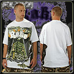 FUYA USA JERSEY TEE SHIRT RAKE DAT DOUGH WHITE