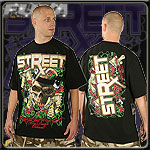 FUYA USA JERSEY TEE SHIRT STREET RX BLACK