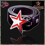 MASTER DIS BELT & BUCKLE HOUSTON ASTROS BLACK NEW