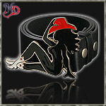 MASTER DIS BELT & BUCKLE "LADY"