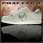 PHAT FARM LADY SNEAKER SCHUHE LADY ICE WHITE ON WHITE