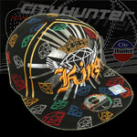 CITYHUNTER NYC SPECIAL CAP KING DIAMOND BLACK