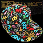 ETHOS NYC SPECIAL CAP NYC COMIC ALL OVER BLACK