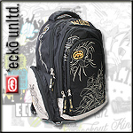 ECKO UNLTD. BACK PACK RUCKSACK TRIBAL LUX BLACK/CHINO