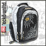 ECKO UNLTD. BACK PACK RUCKSACK TRIBAL LUX BLACK/SILVER