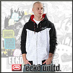 ECKO UNLTD.� ZIPPER HOODY ALL TAGGED DOWN BLACK