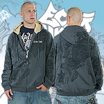 ECKO UNLTD. ZIPPER HOODY IMPERATOR DARK SLATE