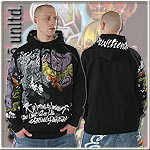 ECKO UNLTD. HOODY SWEATER SUBWAY GRAF BLACK NEW