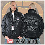ECKO UNLTD.� WINTER JACKET BOMBASTIC BOMBER BLACK