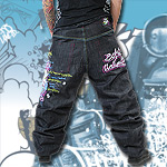 ECKO UNLTD. BAGGY PANT JEANS PAYOFF RAW WASH NEW