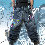 ECKO UNLTD. BAGGY PANT JEANS PAYOFF DARK INDIGO