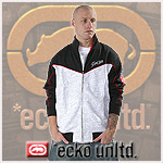 ECKO UNLTD.� TRACK JACKET ALL TAGGED DOWN BLACK