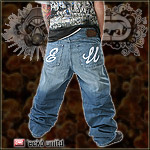 ECKO UNLTD.� EU STITCH JEANS BAGGY FIT BERLIN WASH