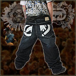 ECKO UNLTD.� RHINO JEANS BAGGY FIT SEC WASH BLUE