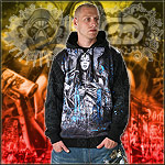 ECKO UNLTD. ZIPPER HOODY PAINT THE TOWN BLACK NEW