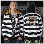 ECKO UNLTD.� HOODY JACKE RHINO OF HENNA BLACK
