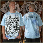 ECKO UNLTD. JERSEY T-SHIRT DEATH BECOMES HER LIGHT BLUE