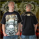 ECKO UNLTD. JERSEY T-SHIRT KING PIN TEE BLACK NEW