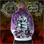 ECKO UNLTD. TRACK JACKET KING OF BLING ROYAL GRAPE