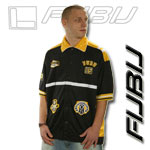 FUBU USA NBA JERSEY SHIRT BIG PATCHES STYLE BLACK