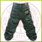 G-UNIT ULTRA BAGGY JEANS PANT BLACK FORCE