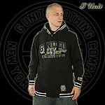 G-UNIT ZIPPER HOODY SWEATER STREET ARCH BLACK