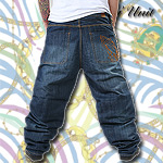G-UNIT ULTRA BAGGY JEANS HOSE PRAYER REQUEST MED TINT