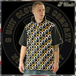 G-UNIT POLO JERSEY SHIRT ALL G`S POLO BLACK