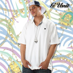 G-UNIT POLO JERSEY SHIRT MONARCH POLO WHITE NEW