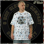 G-UNIT JERSEY TEE SHIRT CRATE IT UP BETTER TEE WHITE