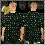 IREZUMI JERSEY TEE SHIRT DOLLAR ALL OVER BLACK