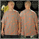 IREZUMI JERSEY TEE SHIRT OLD EGYPT ALL OVER GREY