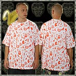 IREZUMI JERSEY TEE SHIRT OLD EGYPT ALL OVER WHITE