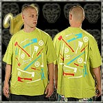 IREZUMI JERSEY TEE SHIRT BIG WEAPONS GREEN