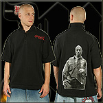 MAKAVELI BRANDED POLO JERSEY SHIRT GOOGLES BLACK