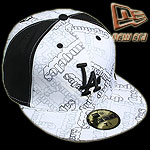 NEW ERA CAP LOS ANGELES DODGERS D-TEAM BOSSED WH/BL