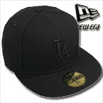 NEW ERA CAP LOS ANGELES DODGERS "SUBSTITUTE" BLACK