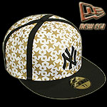 NEW ERA CAP NEW YORK YANKEES GOLDSTARS WHITE/BLACK
