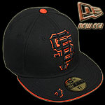 NEW ERA CAP SAN FRANCISCO GIANTS "BLOX" BLACK/ORANGE