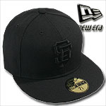 NEW ERA CAP SAN FRANCISCO GIANTS "SUBSTITUTE" BLACK