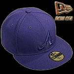 NEW ERA CAP ATLANTA BRAVES MLB PURPLE LIMITED EDITION