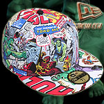 NEW ERA CAP INCREDIBLE HULK COMIC ALL OVER LTD. EDT.